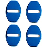 LFOTPP Seat001 Cubierta de la cerradura de la puerta del coche de acero inoxidable Protección interior Accesorios…